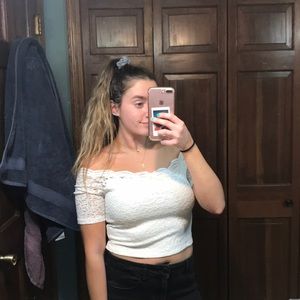 Off the shoulder top